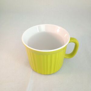 CorningWare Colours 20 oz Soup Bowl Mug Yellow Gold Stoneware Microwave Safe